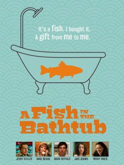 Poster for the film A FISH IN THE BATHTUB