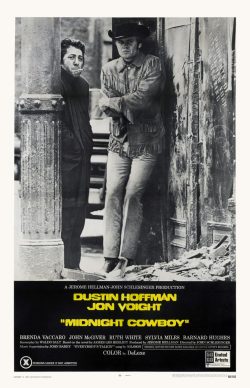 Poster for the film MIDNIGHT COWBOY