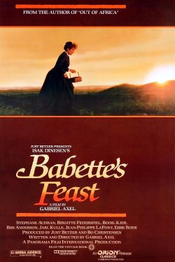 Poster for the film Babette's Feasf