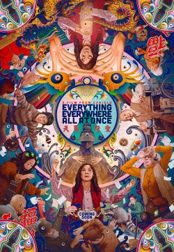 Poster for the film EVERYTHING EVERYWHERE ALL AT ONCE