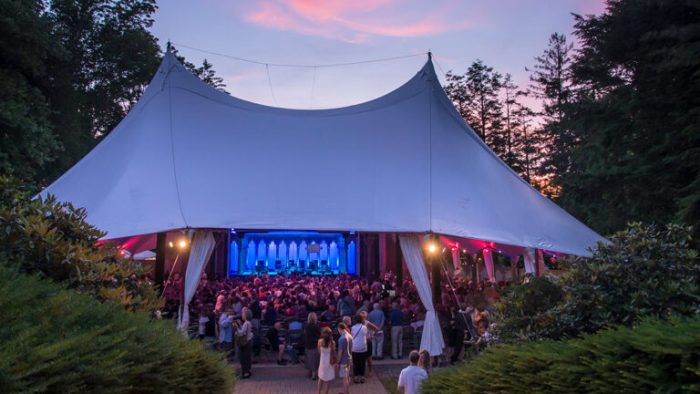 Caramoor Venetian tent