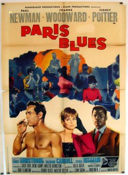 paris blues movie poster