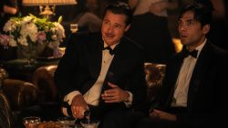 Brad Pitt and Diego Calva in the film Babylon