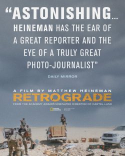 Poster for the film RETROGRADE