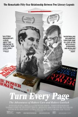 Poster for the documentary TURN EVERY PAGE