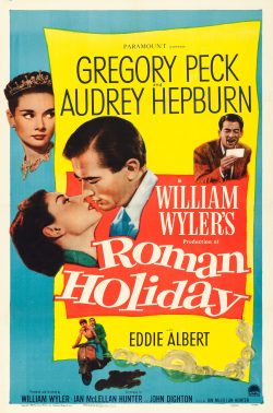 Poster for the film ROMAN HOLIDAY