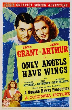 Poster for the film ONLY ANGELS HAVE WINGS