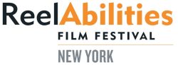 Logo for the ReelAbilities Film Festival: New York