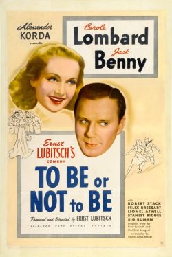 Poster for the film TO BE OR NOT TO BE