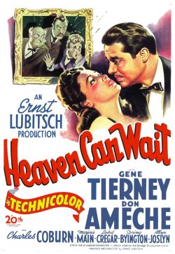 Poster for the film HEAVEN CAN WAIT