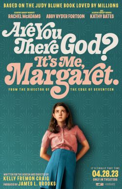 Poster for the film ARE YOU THERE GOD? IT'S ME, MARGARET.