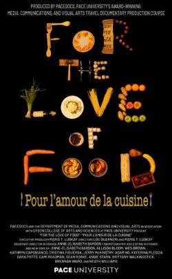 Poster for the film FOR THE LOVE OF FOOD