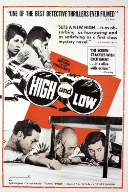 Poster for the film HIGH AND LOW