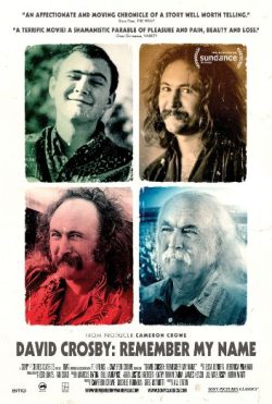 Poster for the film DAVID CROSBY: REMEMBER MY NAME