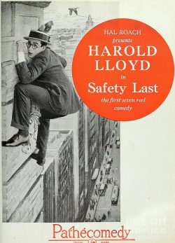 Poster for the film SAFETY LAST