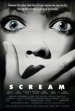 Poster for the film SCREAM