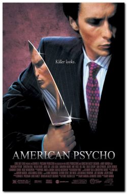 Poster for the film AMERICAN PSYCHO