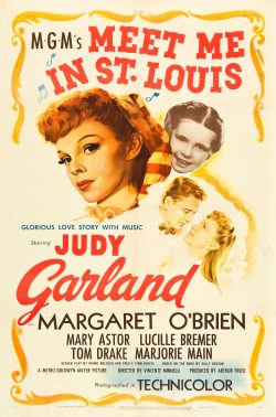 Poster for the film MEET ME IN ST. LOUIS