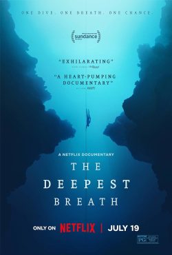 Poster for the film THE DEEPEST BREATH
