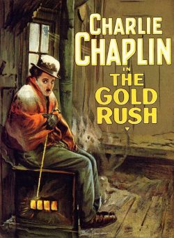 Poster for the film THE GOLD RUSH