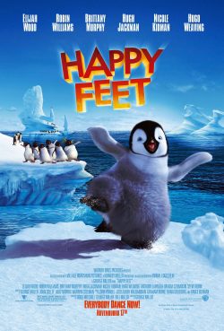 Poster for the film HAPPY FEET