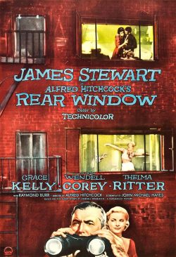 Poster for the film Rear Window