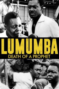 Poster for the film LUMUMBA DEATH OF A PROPHET