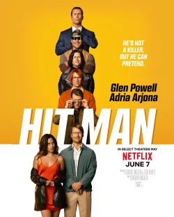 Poster for the film HIT MAN