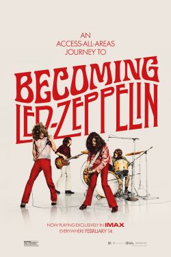 Poster for the film BECOMING LED ZEPPELIN